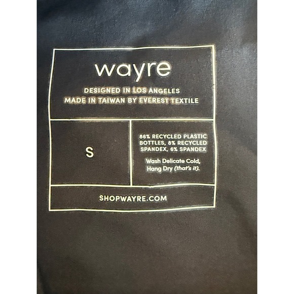 Wayre‎ Black Pleated High Waisted Athletic Shorts Women's Size S - Picture 3 of 8